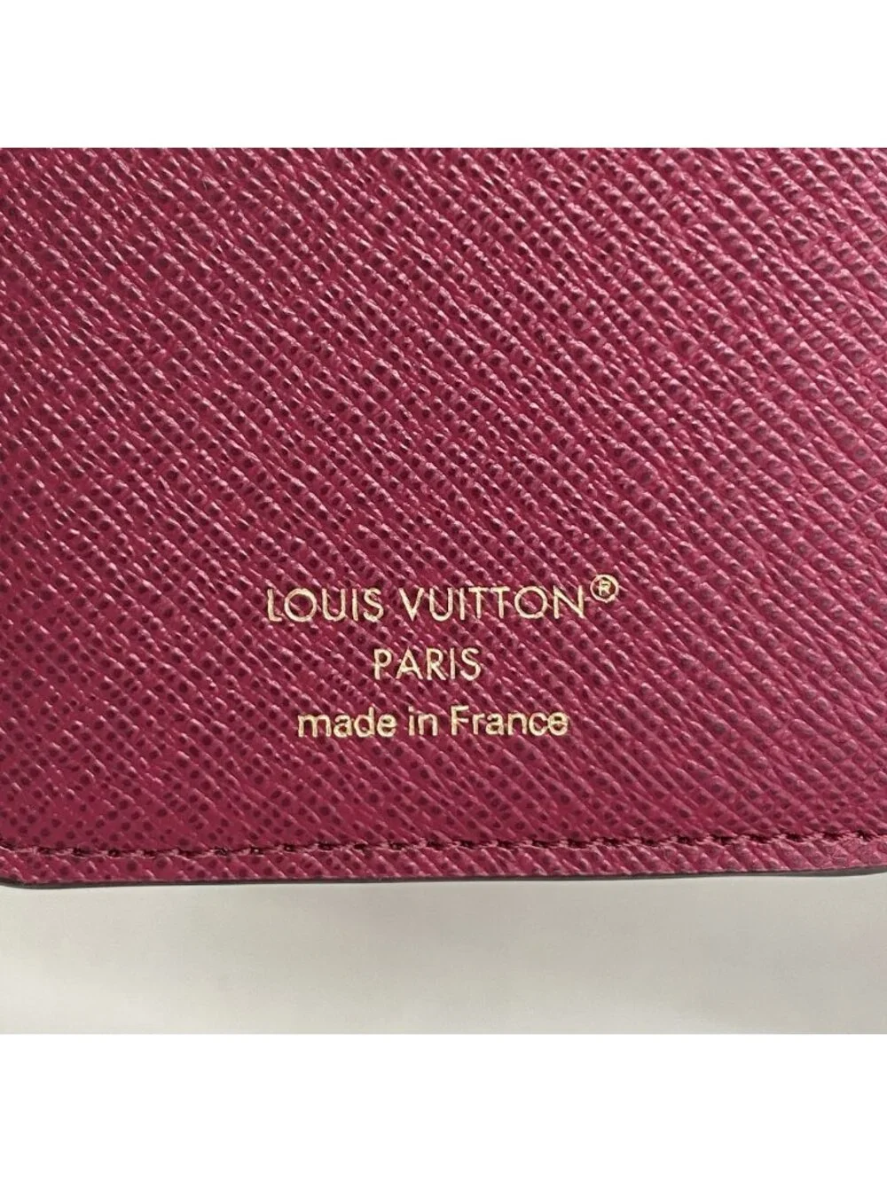 Louis Vuitton Wallet Monogram Portefeuille Lou Fuchsia